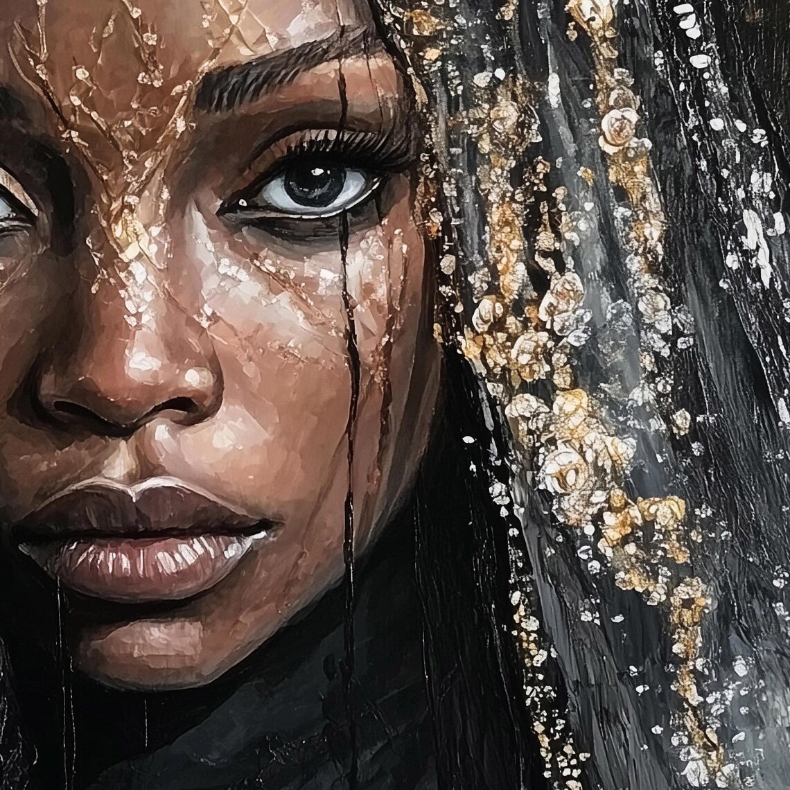 Erzulie Fine Art Print, Voodoo Goddess Art Print - Image 6