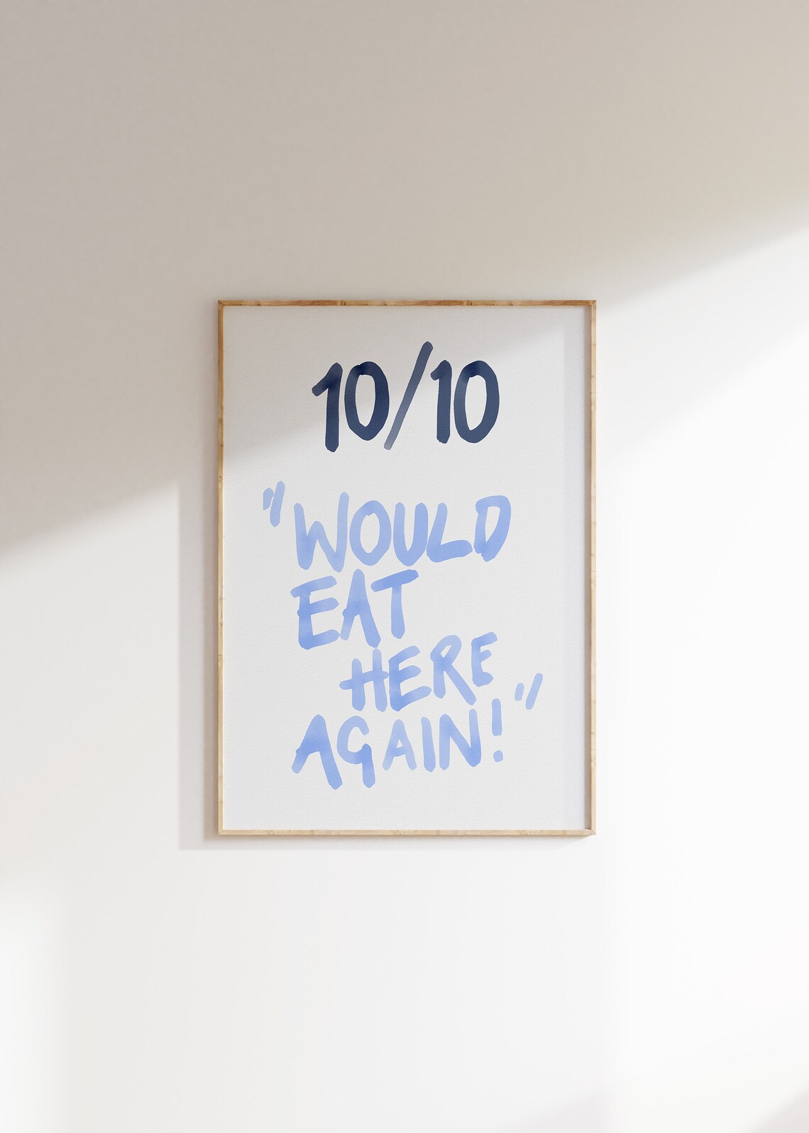 1010 Would Eat Here Again Aesthetic Kitchen Art Print - Image 4