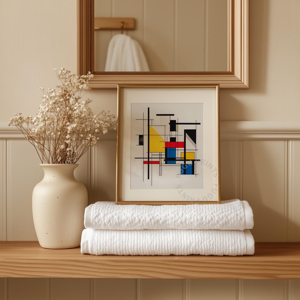 De Stijl Print Mondrian Art Geometric Wall Art Primary Colors Modern Decor Art 164 - Image 3