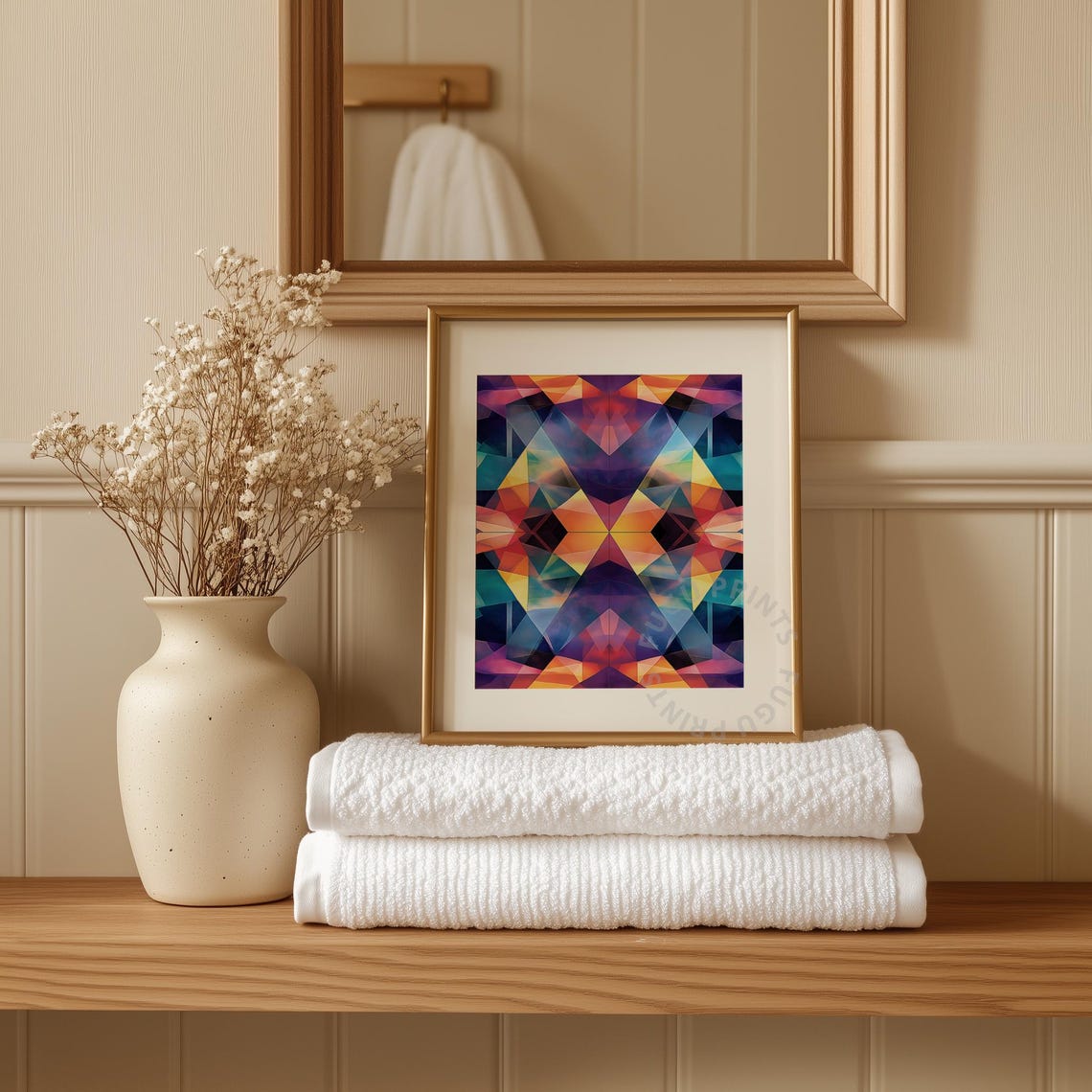 Geometric Abstract Wall Art - Image 3