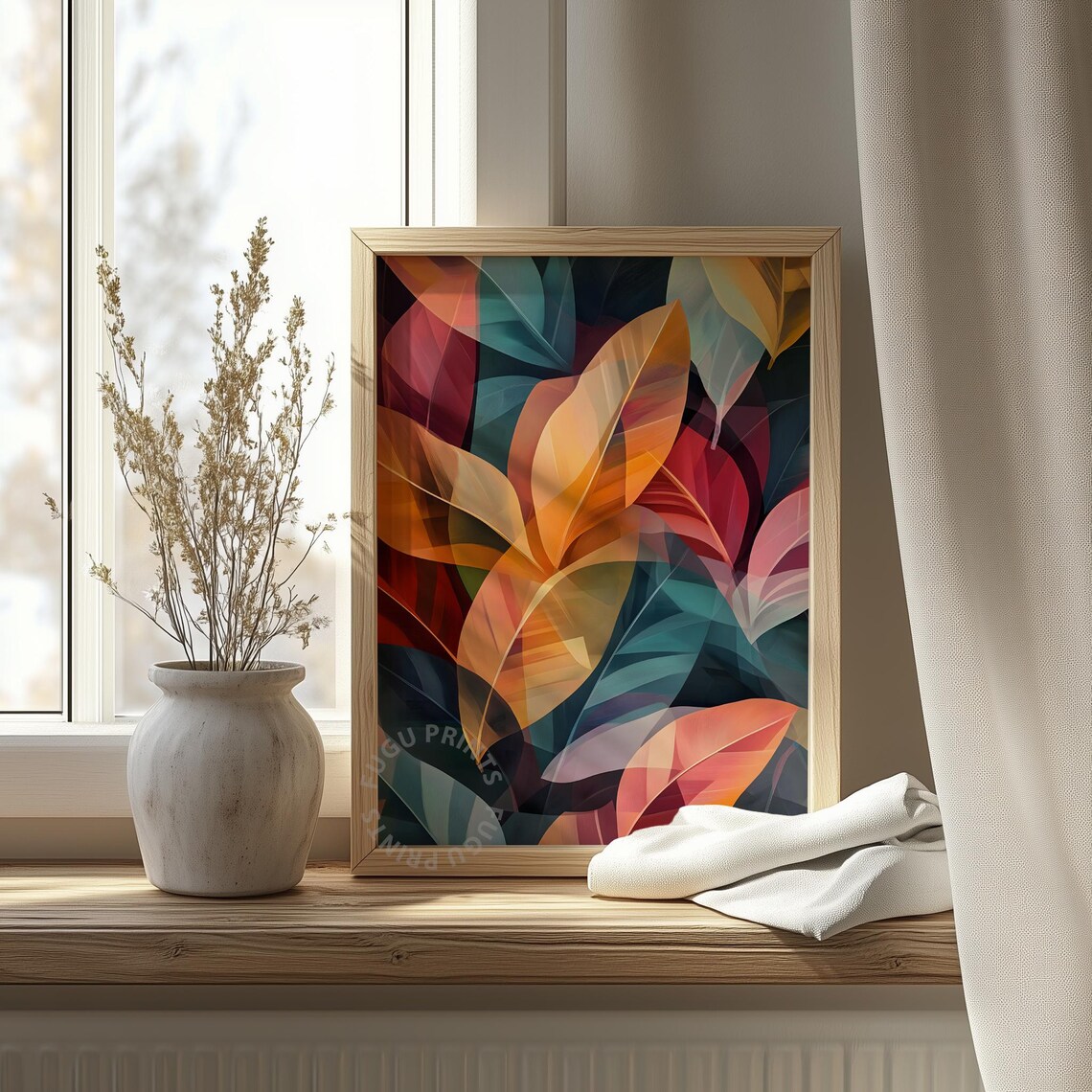 Abstract Feather Art, Modern Decor - Image 4