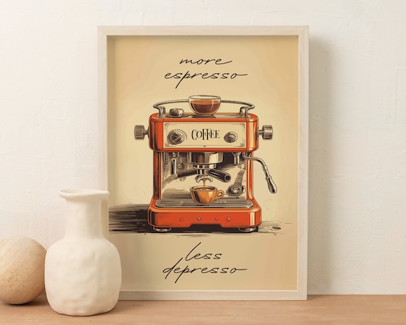 Vintage Coffee Art Print