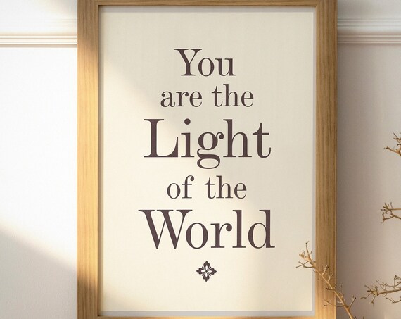 Christian Wall Art Inspirational Poster Bible Verse Wall Art Decor Modern Christian Art Print Religious Scripture Art Typography Poster