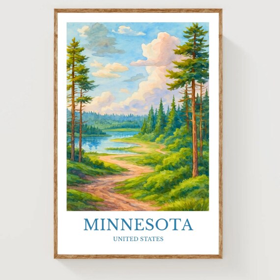 Minnesota Travel Poster