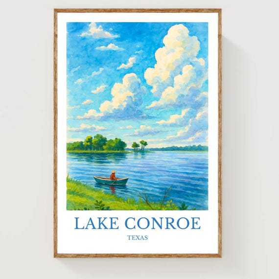 Lake Conroe Poster