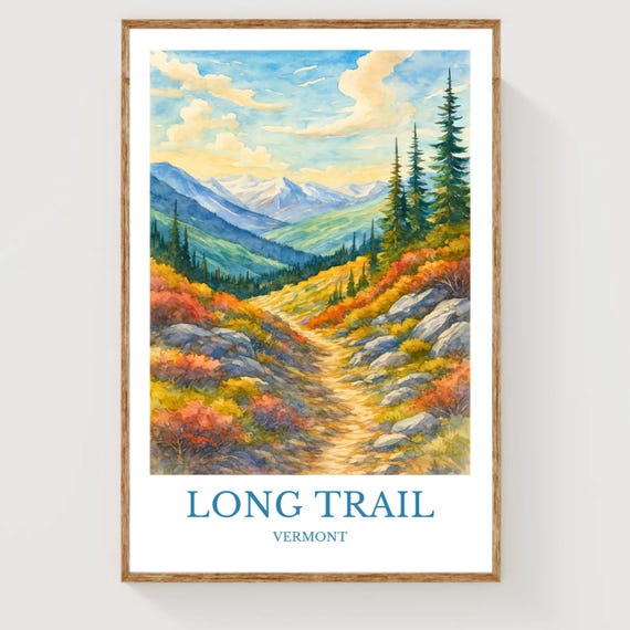 Long Trail Poster