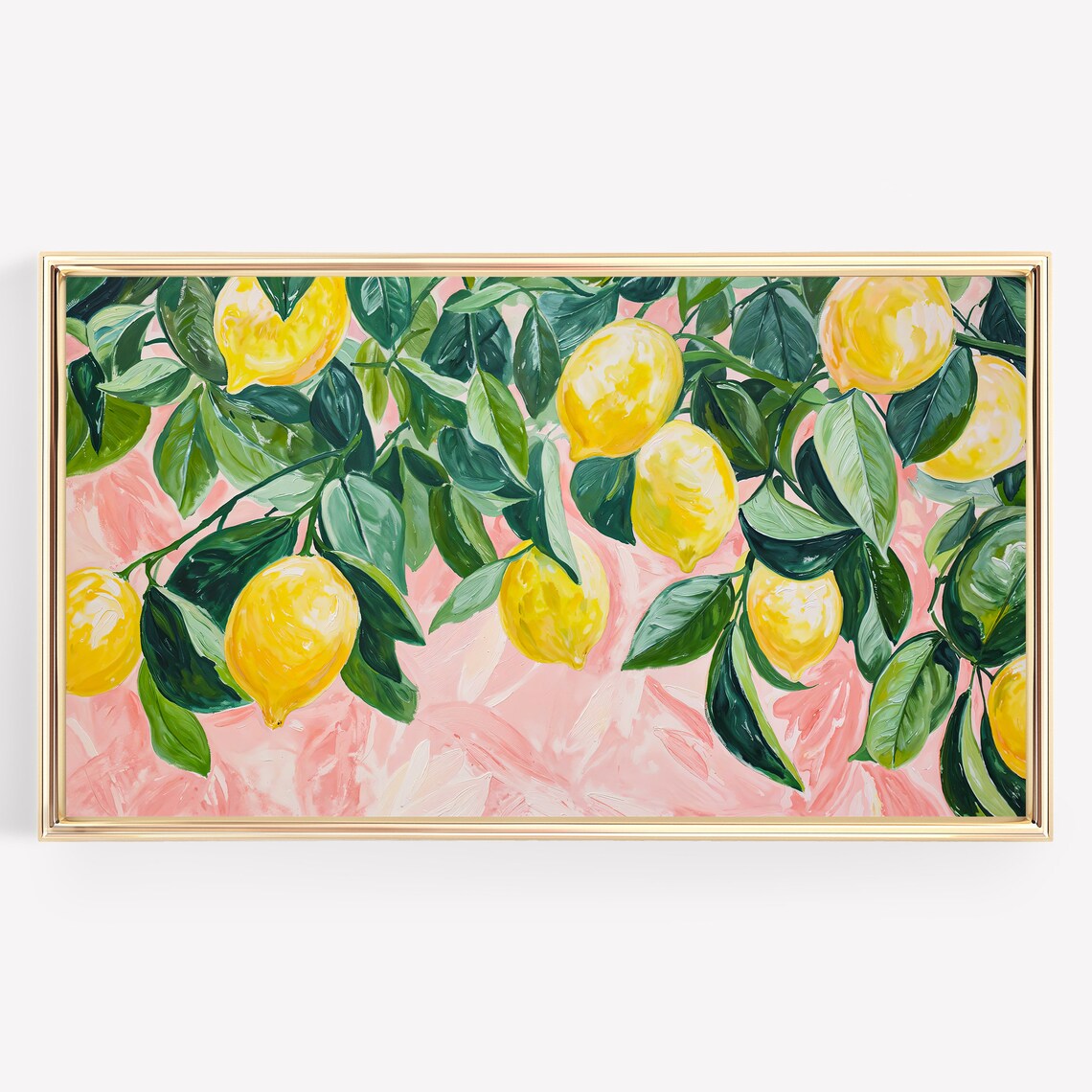 Lemons Summer Art Print, Seasonal Kitchen Decor - Image 2