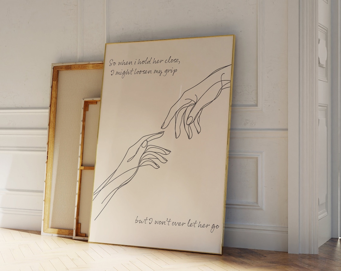 Forever Print Music Wall Art, Modern Folk Poster