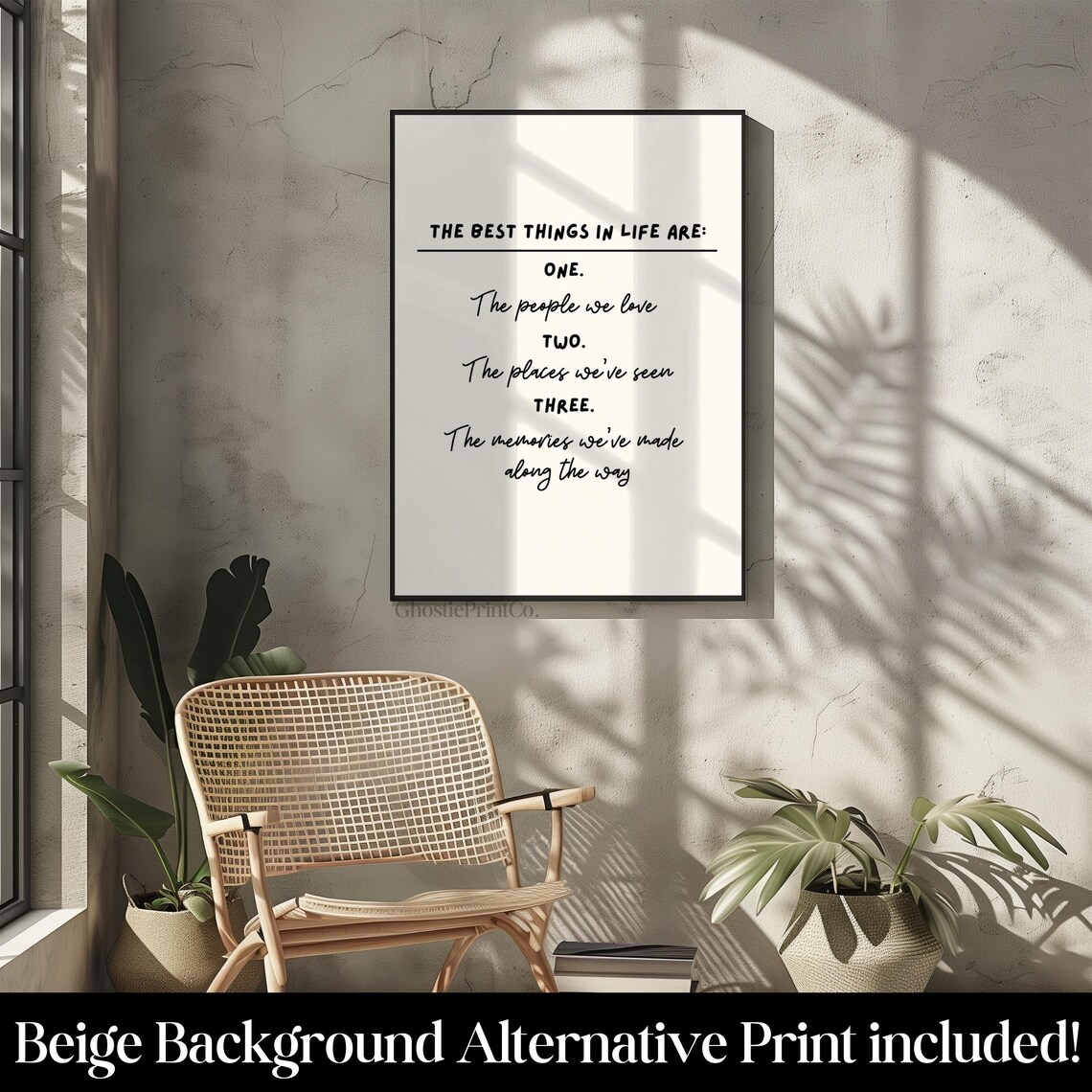 The Best Things In Life Are The People We Love, Art Print - Image 3