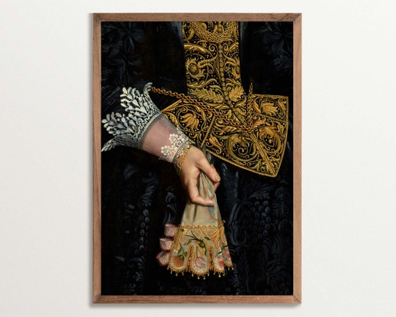 Dark Academia Decor, Moody Antique Prints