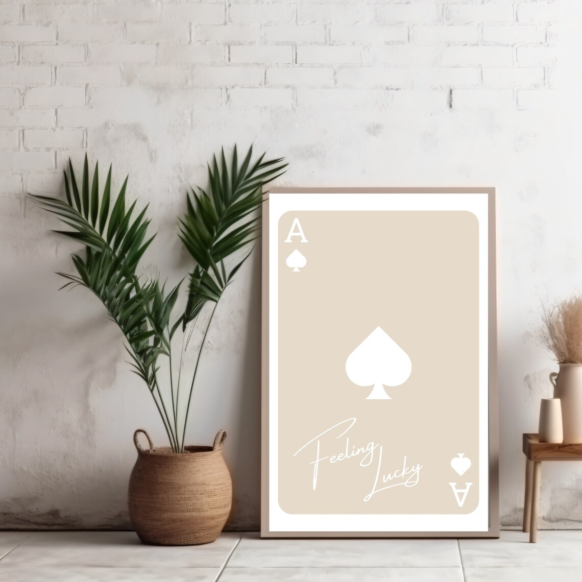 Ace Of Spades Playing Card, Retro Poker Art Print - Image 2