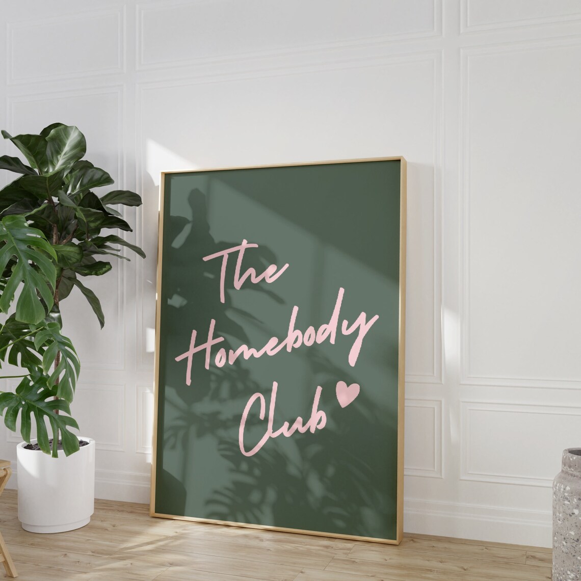 The Homebody Club Poster, Retro Bar Cart Art - Image 5