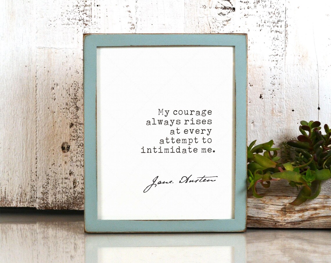 Jane Austen Quote For Book Lovers Art Print - Image 4