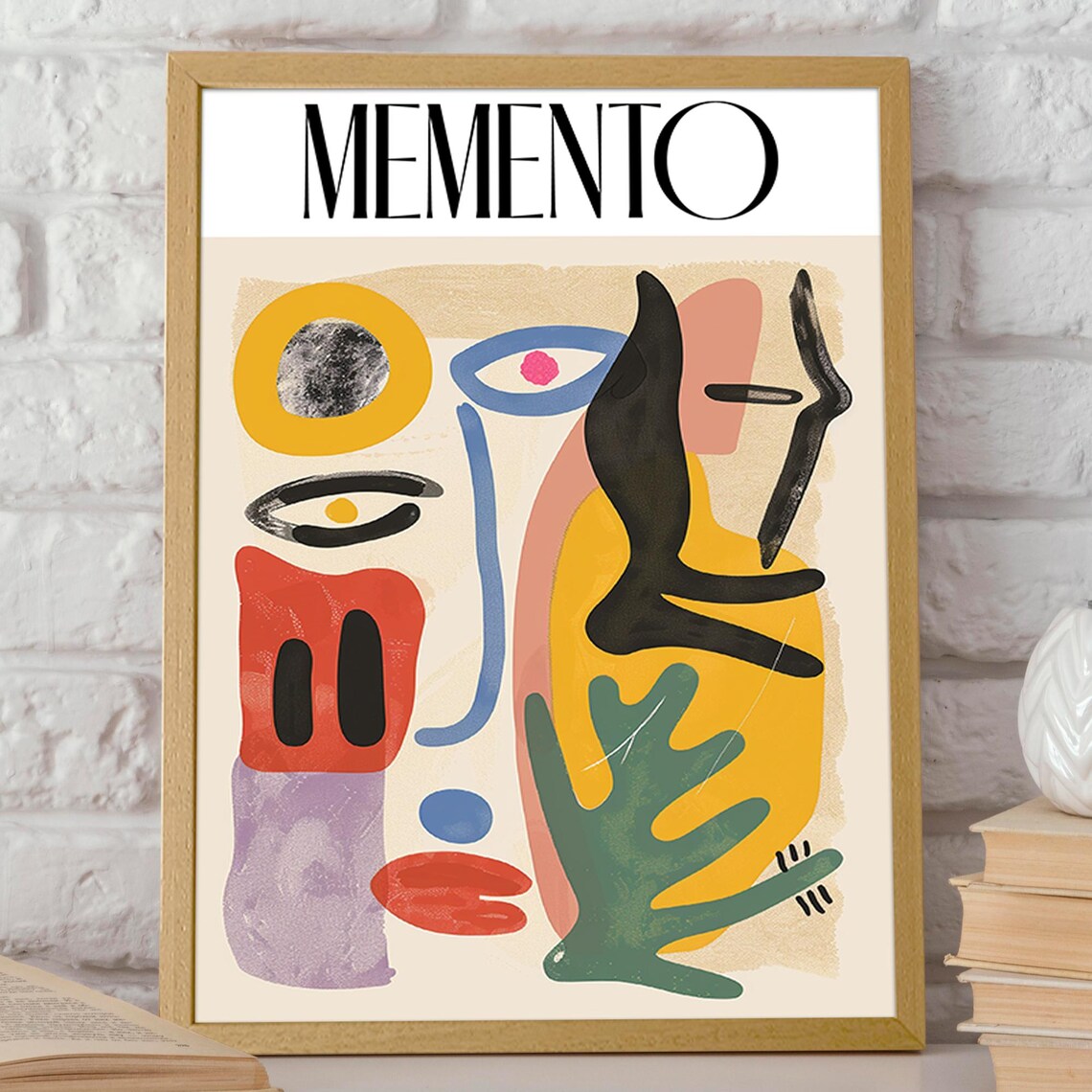 Henri Matisse-Inspired Modern Abstract Art Print - Image 2