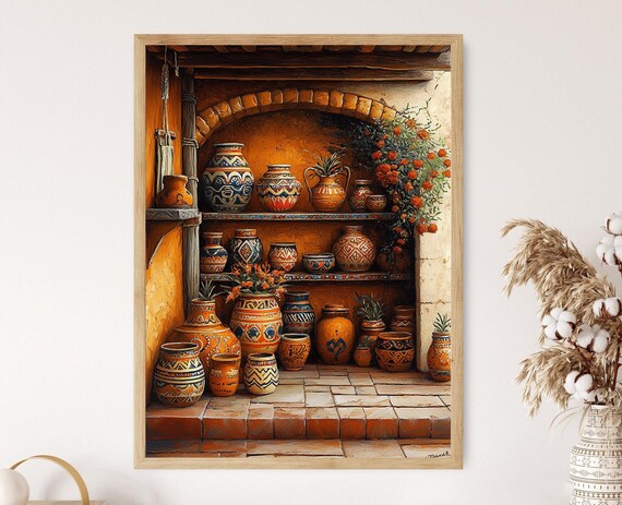 Aztec Pottery Shop, Traditional Mesoamerican Craft