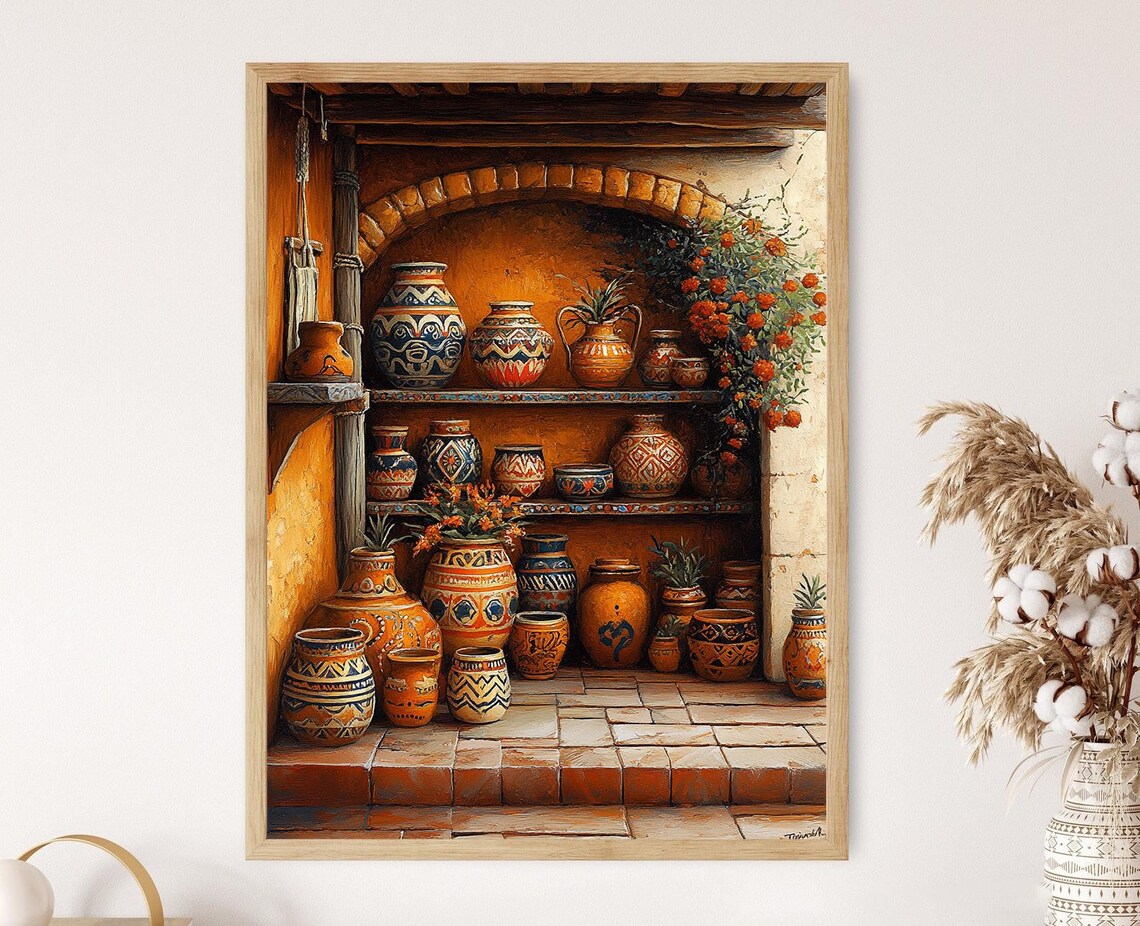 Aztec Pottery Shop, Traditional Mesoamerican Craft