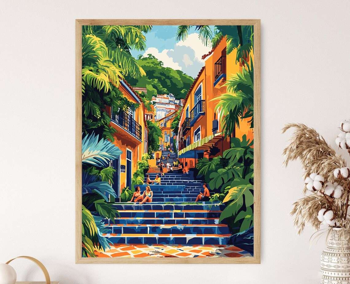Escadaria Selarón, Rio De Janeiro Cultural Landmark