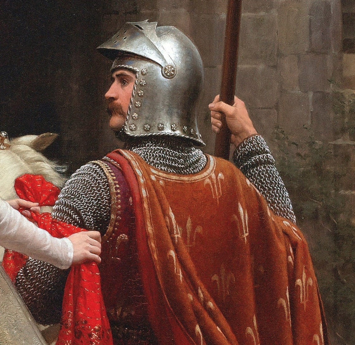 God Speed by Edmund Blair, Oil-Painting Style Print - Image 2