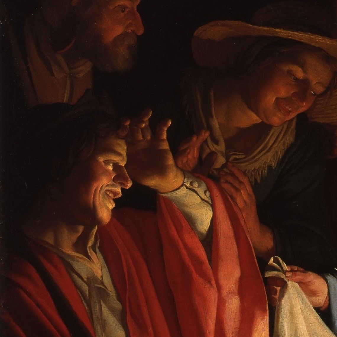 Gerard van Honthorst Adoration of the Shepherds Nativity Poster - Image 2