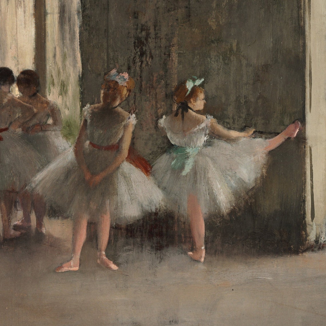 Degas The Rehearsal Ballet Dancers Studio Impressionist Scene Poster - Image 3