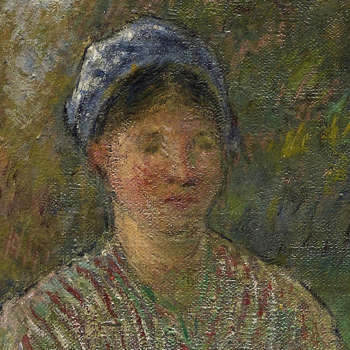 Camille Pissarro Two Bundles Peasant Woman On Country Path Wall Art - Image 2