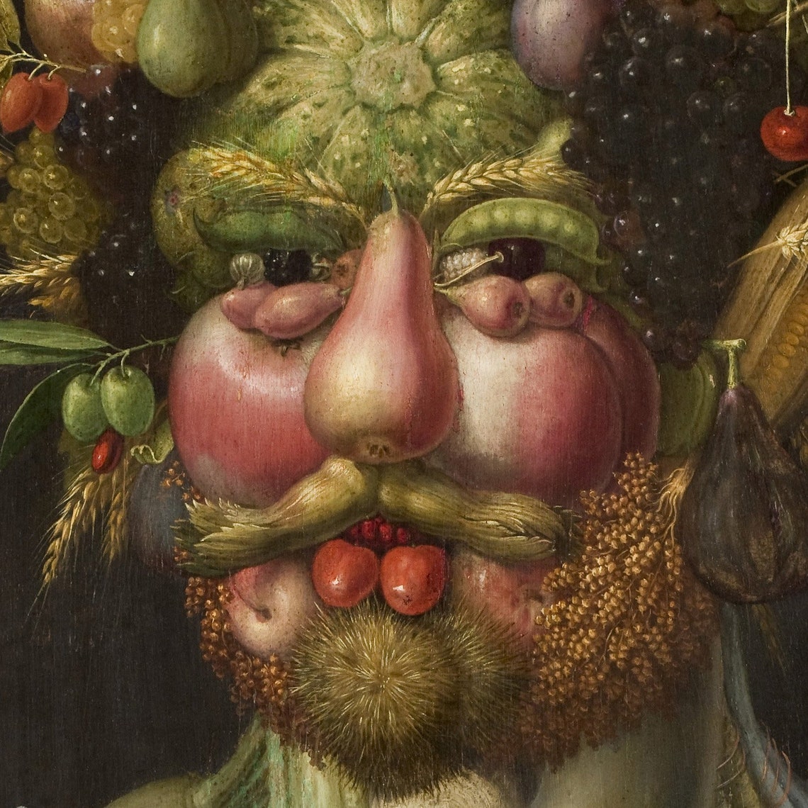 Giuseppe Arcimboldo Vertumnus Fruit and Vegetable Portrait Poster - Image 2