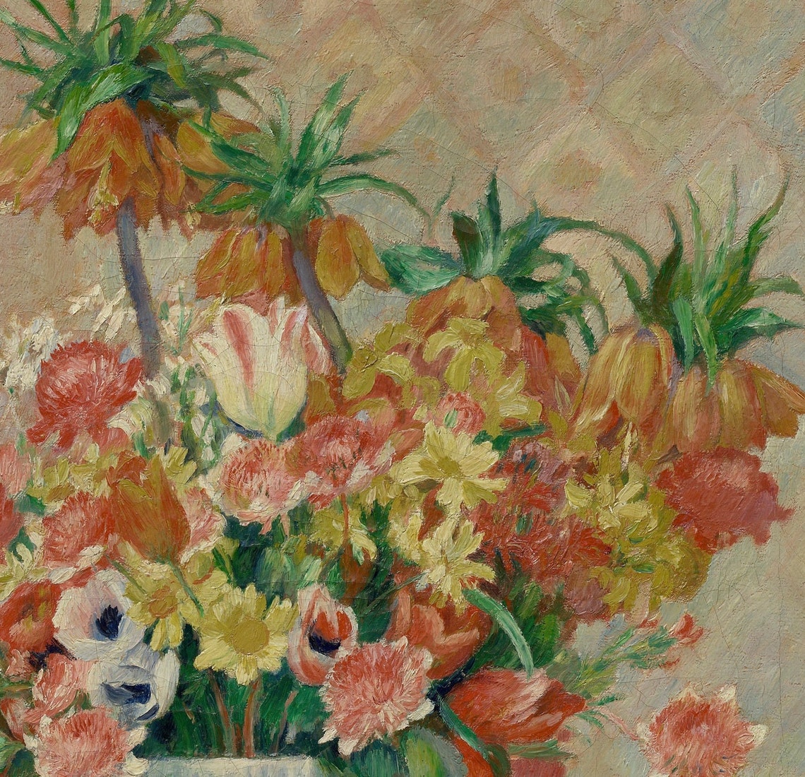 Pierre Renoir Spring Bouquet Floral Still Life Impressionist Poster - Image 3