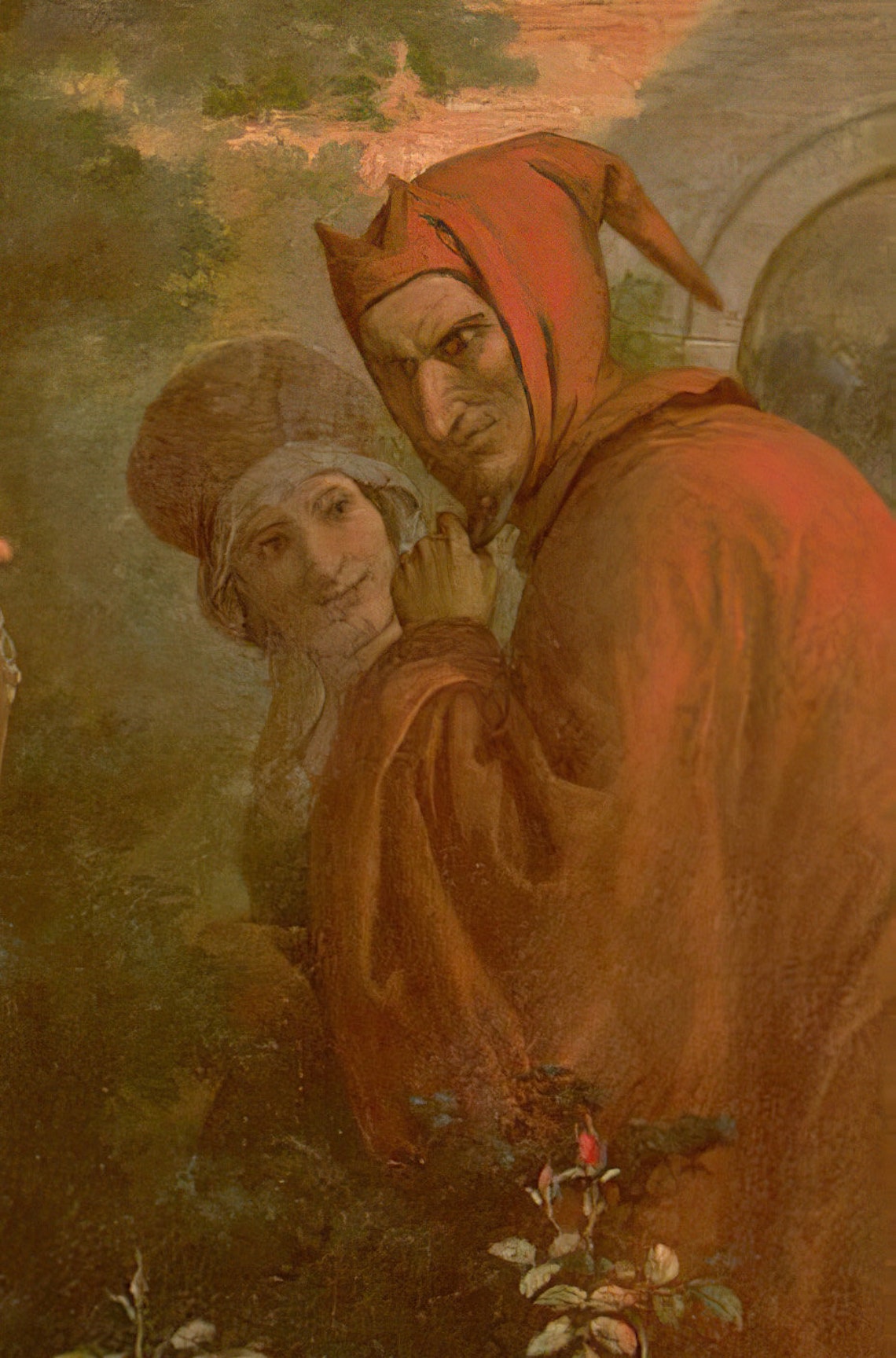 Von Blaas Faust and Marguerite Garden Romance Literary Poster - Image 2