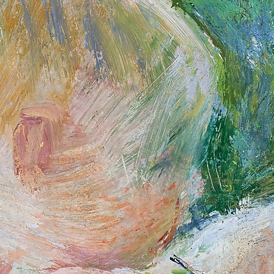 Ada Walter Shulz Mother Child Garden Impressionist Family Poster - Image 3