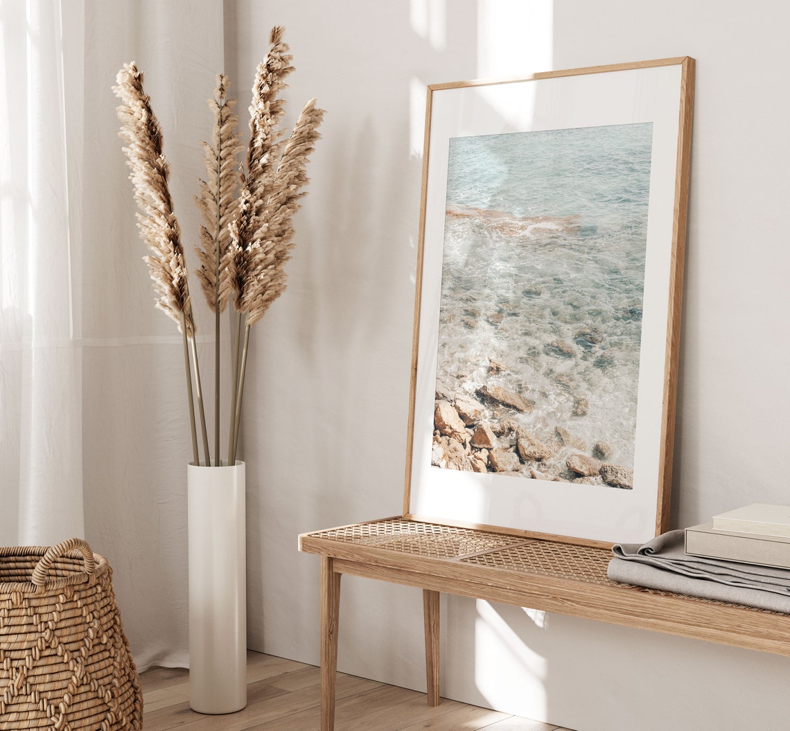 Beach Sea Modern Minimalist Art Print - Image 2