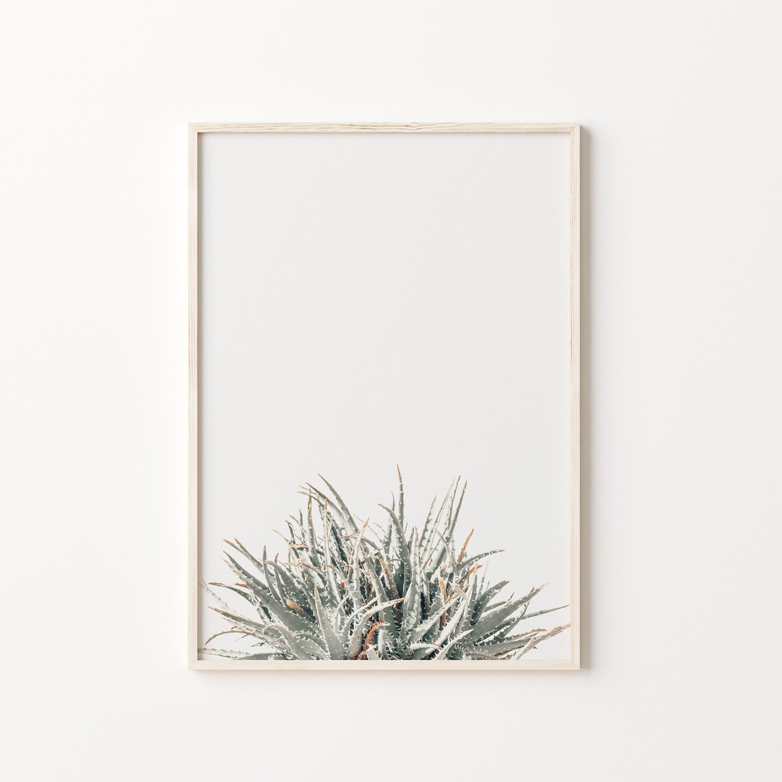 Aloe Print, Modern Minimalist Art Poster - Image 2
