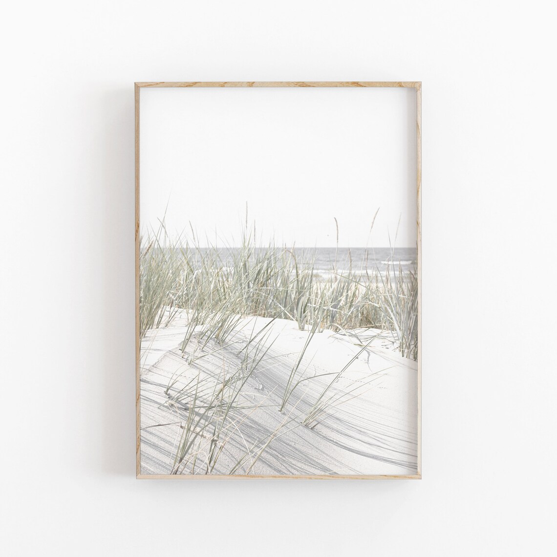 Beach Pastel Wall Art Photography Print, Minimalist - Image 3