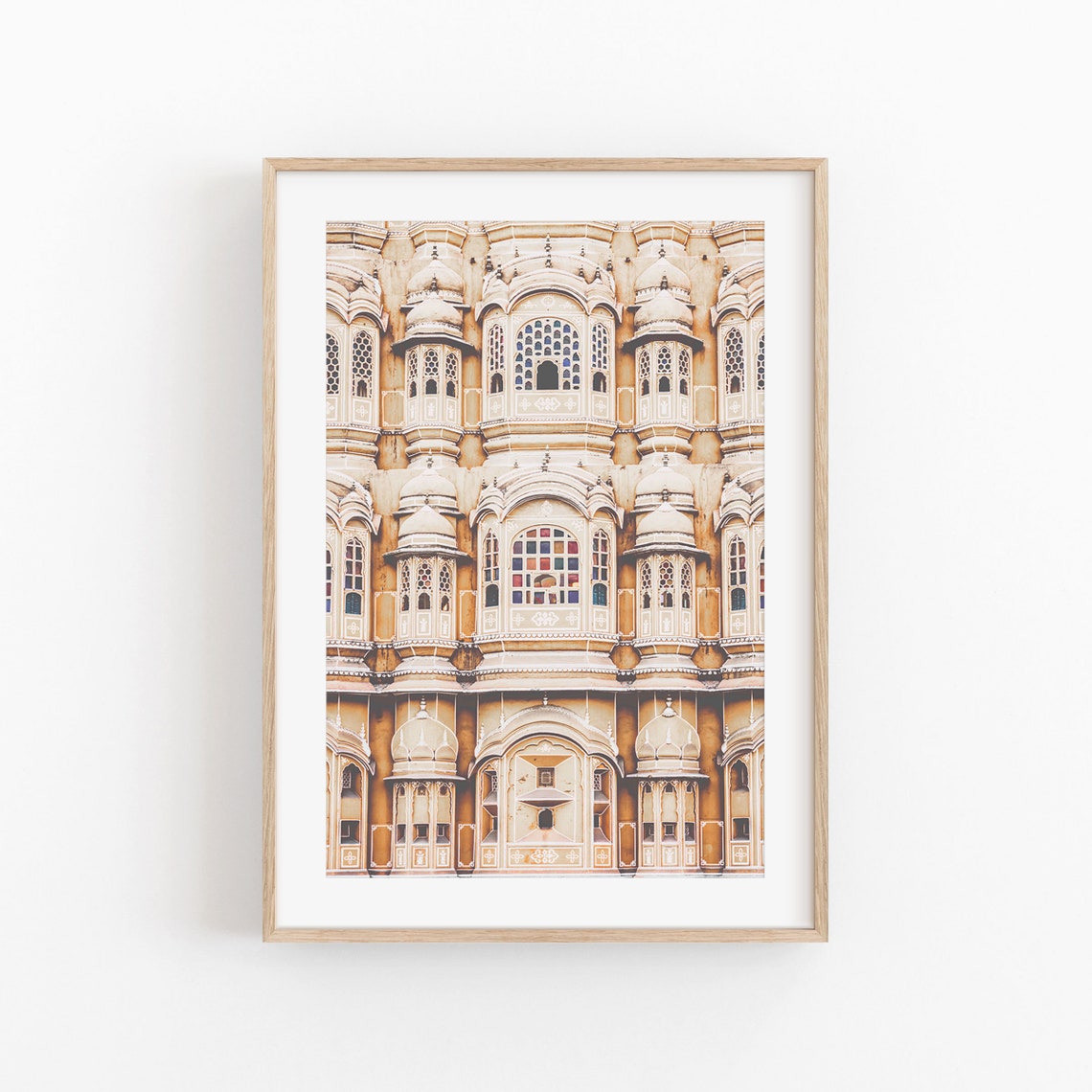 Hawa Mahal Jaipur India Travel Poster