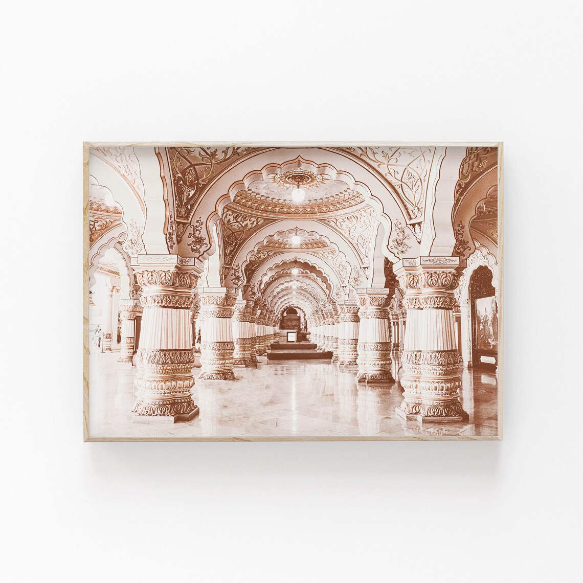 Mysore Palace India Travel Poster, City Print
