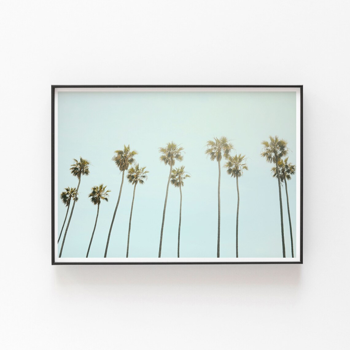 California Palm Tree Tropical Travel Poster - Image 3