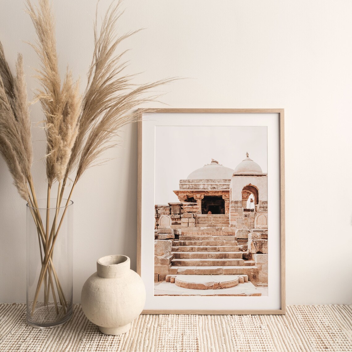 Hawa Mahal Jaipur India Travel Poster, City View - Image 2