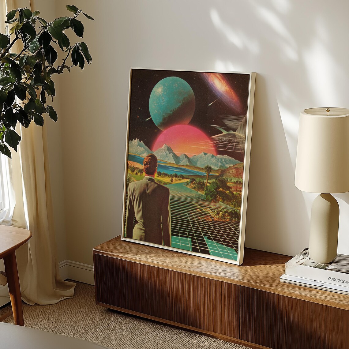 Interdimensional Ufo Space Travel, Retro Futurism - Image 2