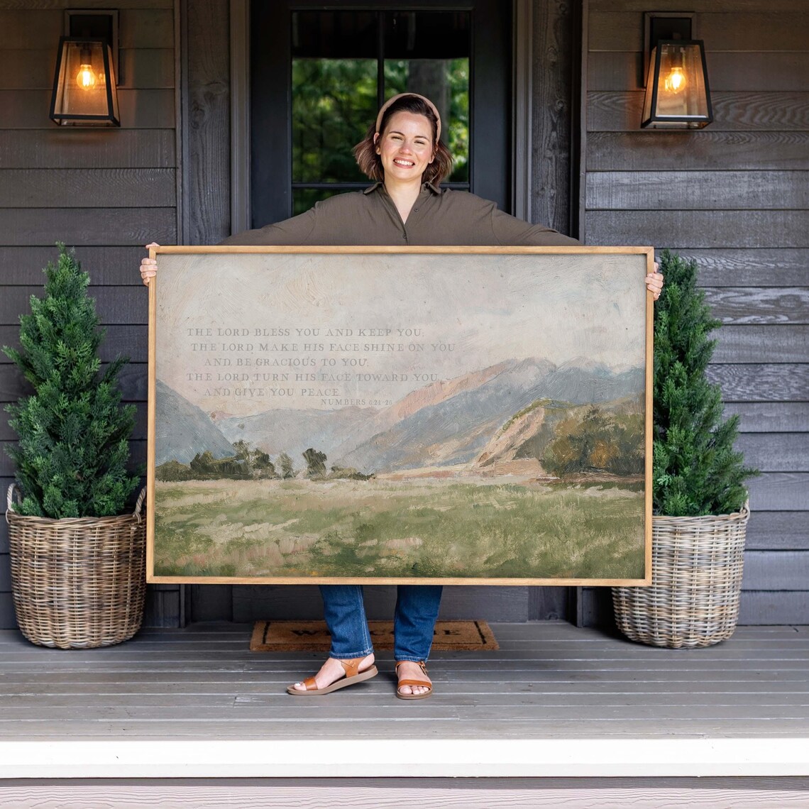 May The Lord Bless You and Keep You, Kari Jobe Art Print