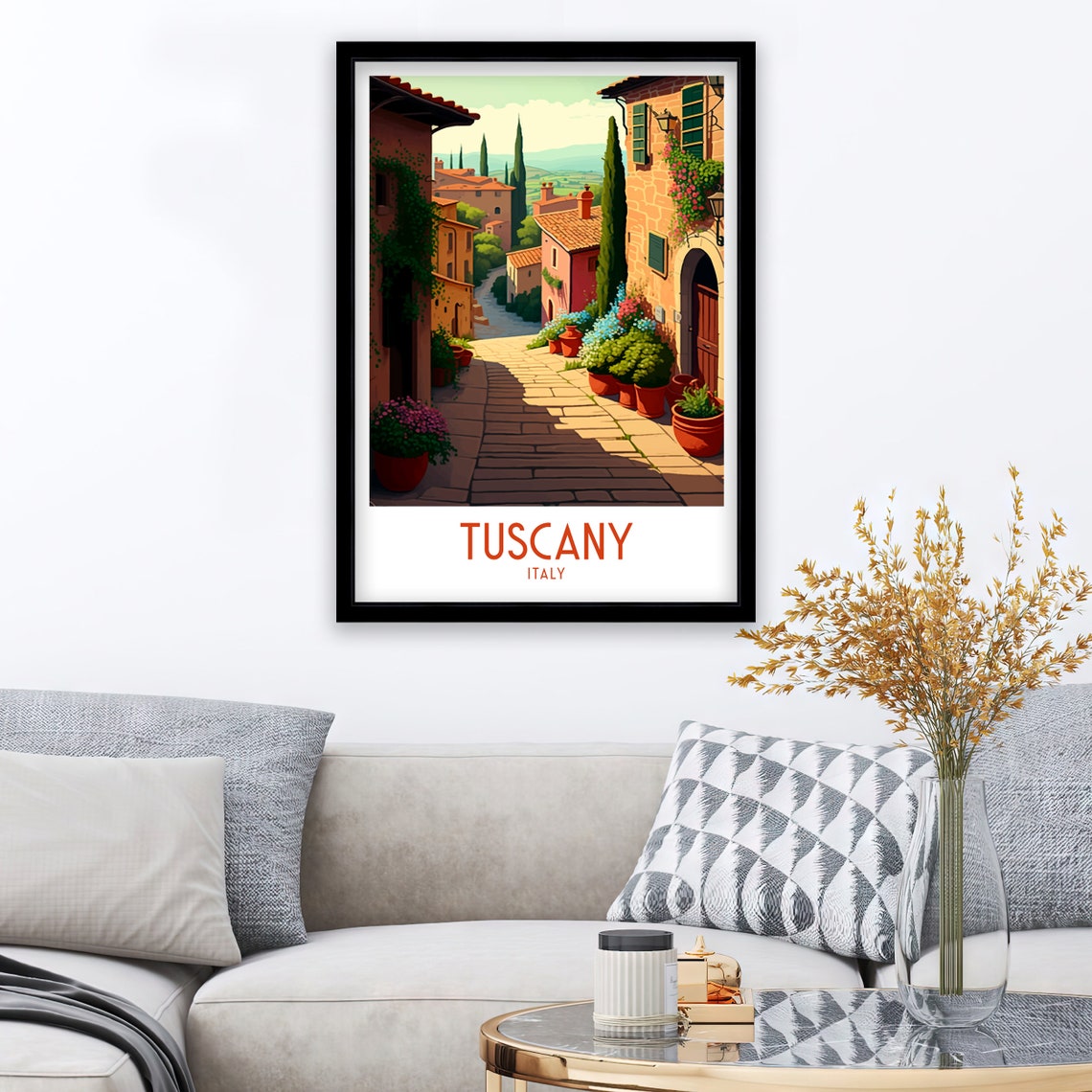 Tuscany Art Print Tuscany Tuscany Poster Tuscany Wall Art Art Print Italy Art Print Tuscany Art Tuscany Print Tuscany Art - Image 2
