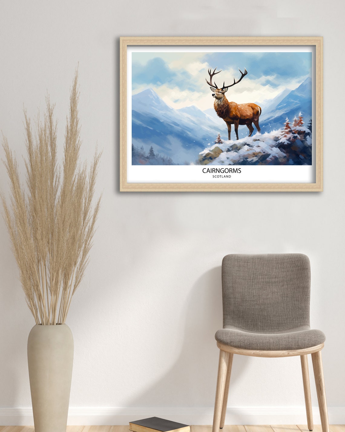 Cairngorms National Park Travel Print National Park Scotland Cairngorms Print Travel Poster Scottish Highlands Cairngorms Poster - Image 2