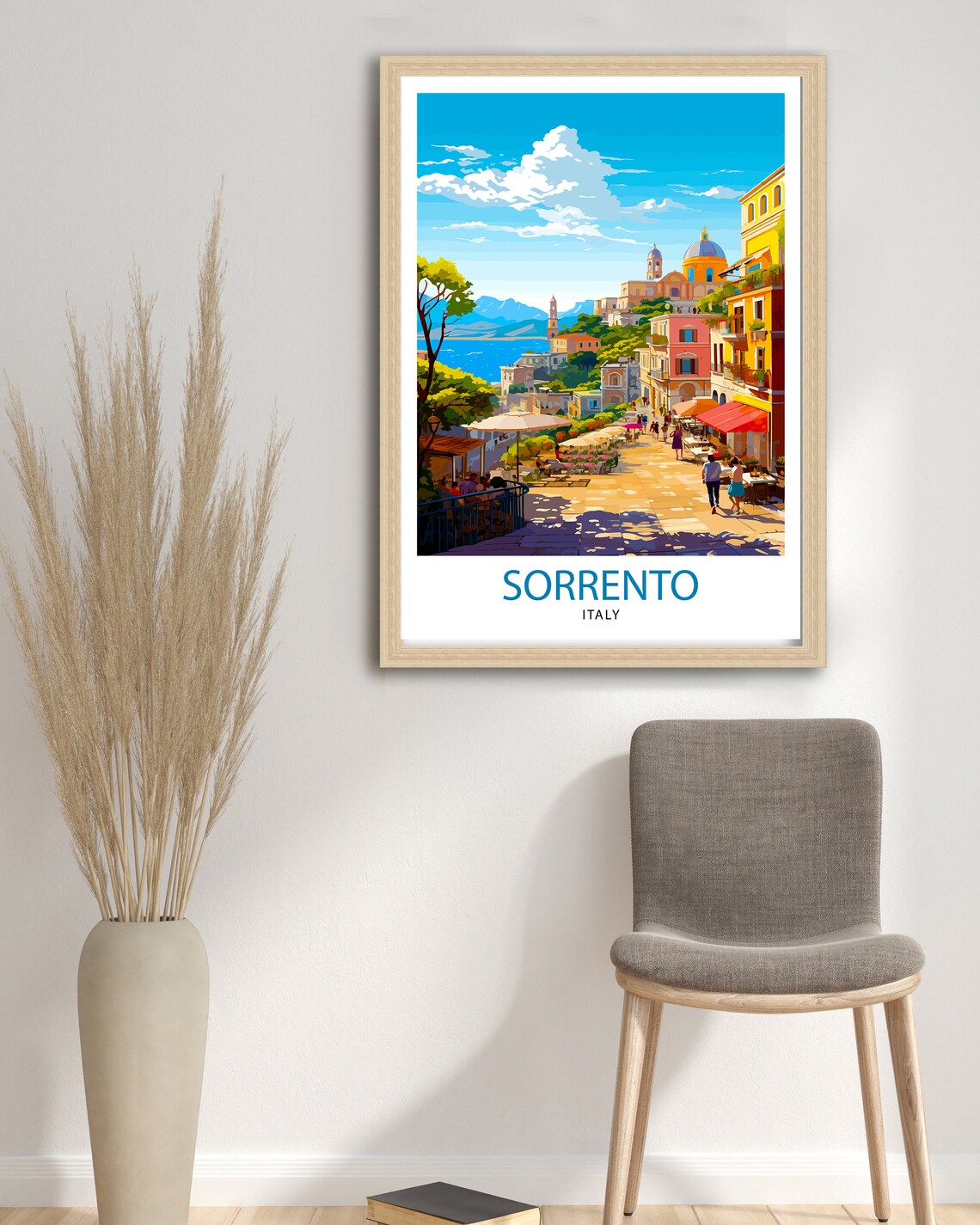 Sorrento Italy Travel Poster, Italy Wall Decor - Image 3