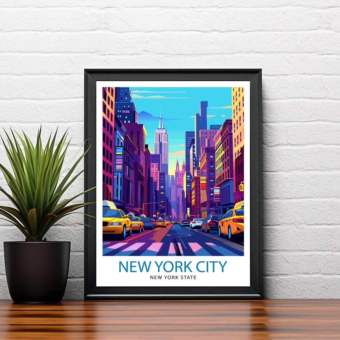 New York City Travel Poster, Wall Decor - Image 2