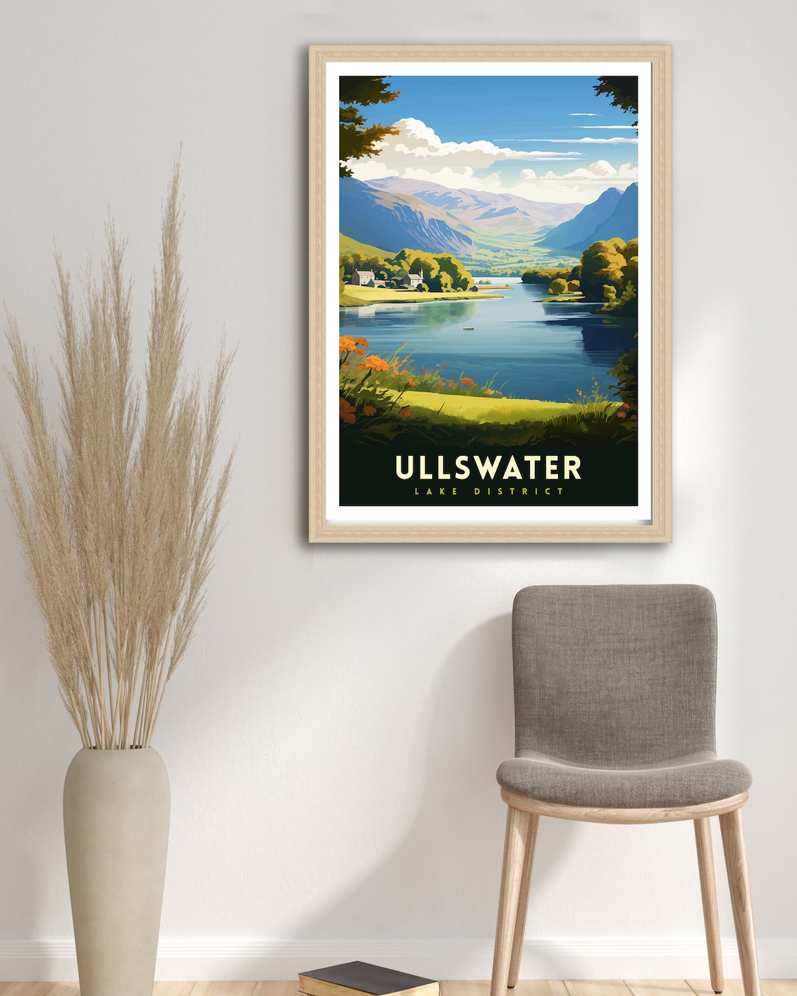 Ullswater Home Living Decor Travel Poster - Image 3