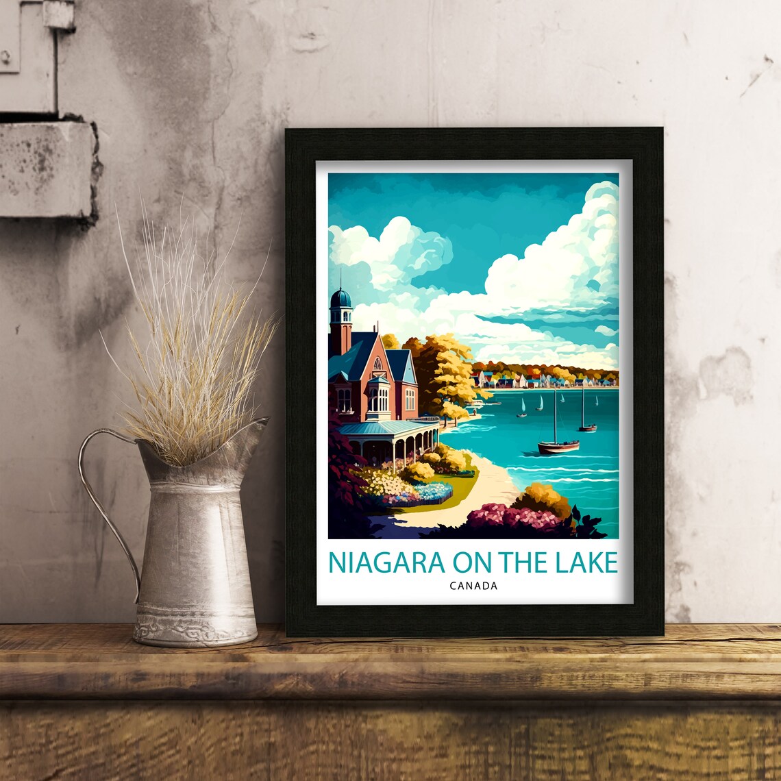 Niagara On The Lake Travel Poster, Local Decor - Image 3