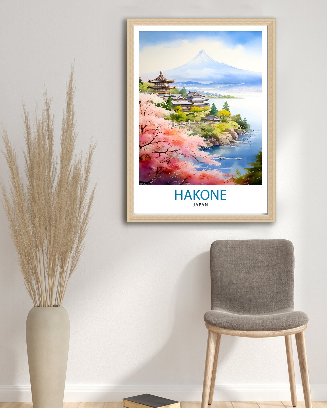 Hakone Japan Travel Poster, Place Wall Decor - Image 3