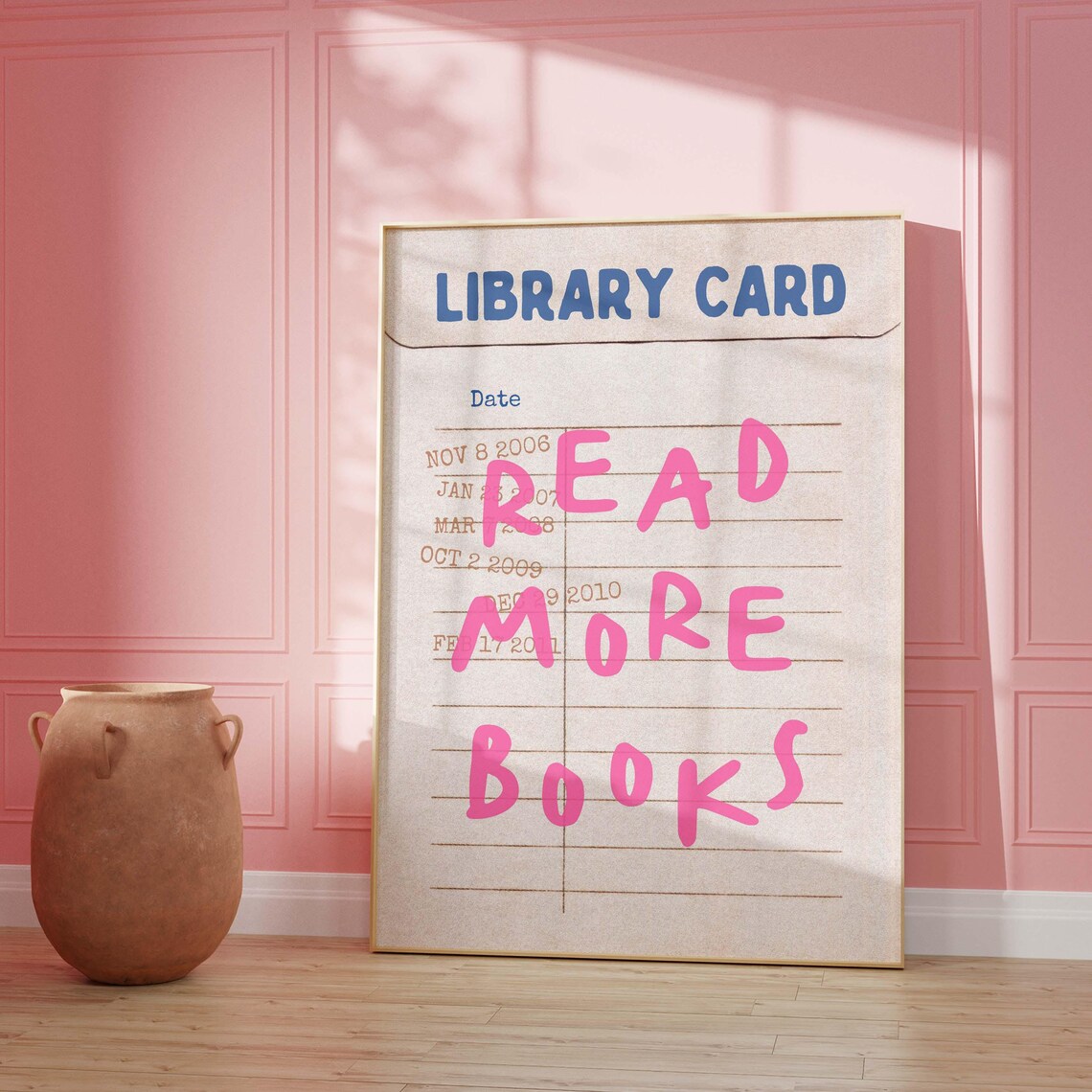 Read More Books, Retro Poster For Readers - Image 2