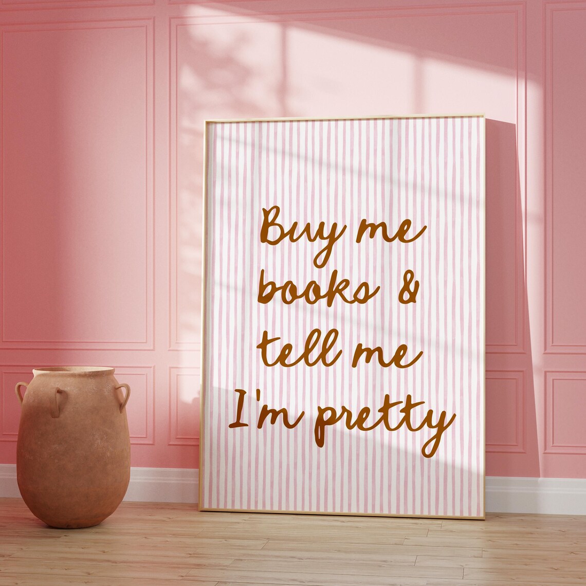 Buy Me Books And Tell Me I'm Pretty, Book Lover Gift - Image 4