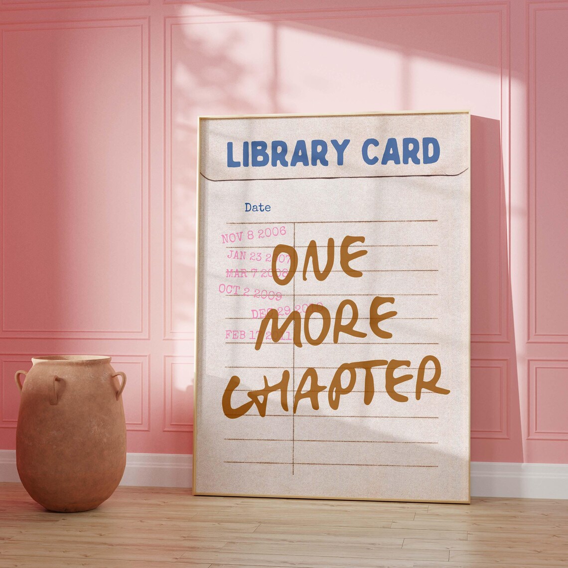 One More Chapter, Retro Poster for Readers - Image 4