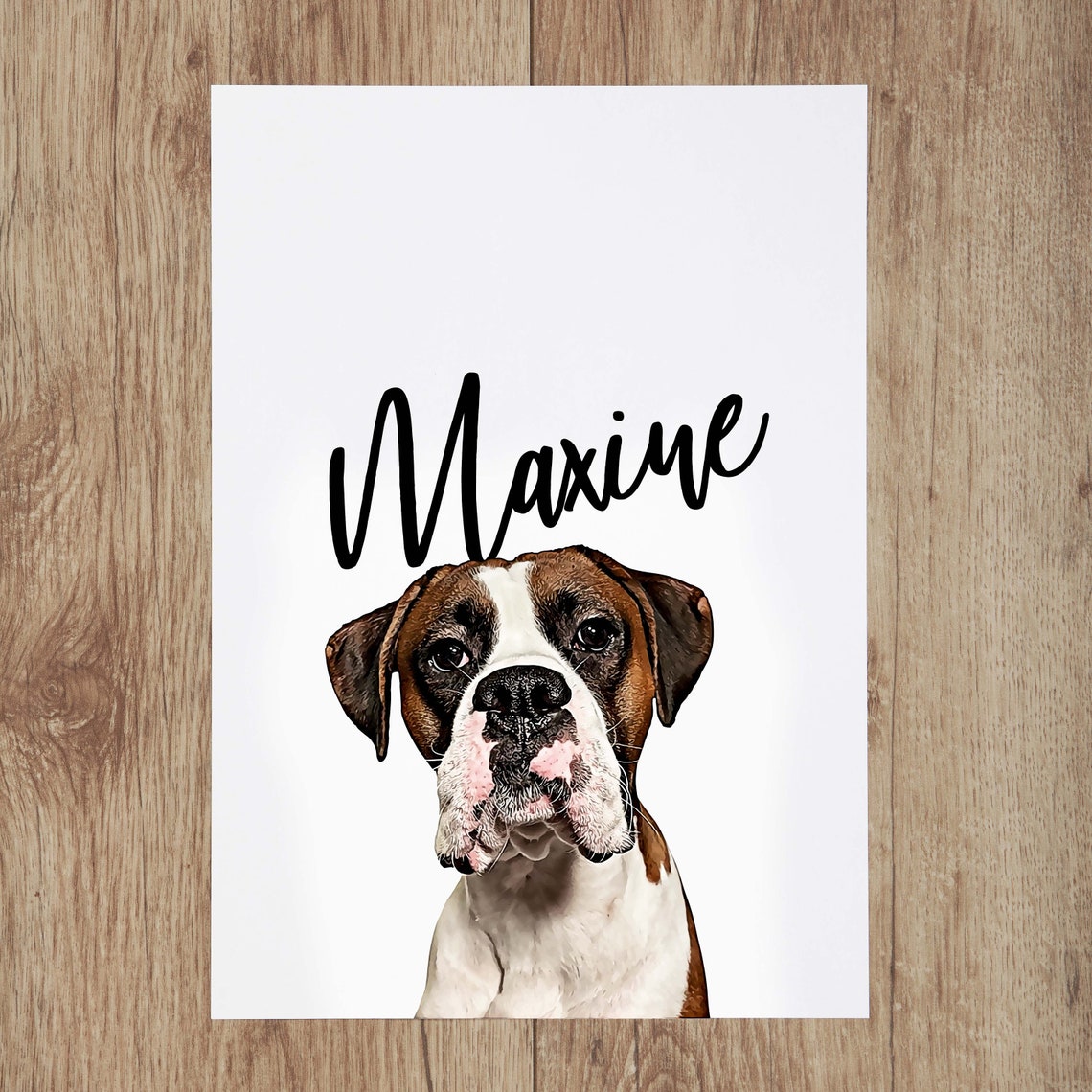 Custom Pet Portrait - Peekaboo Style - Image 3
