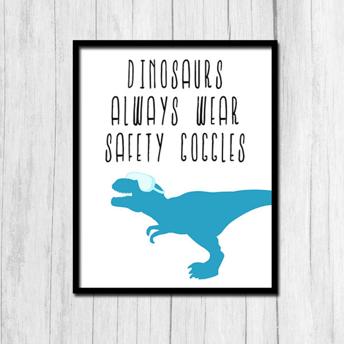 Science Safety Poster, Lab Safety Art Print
